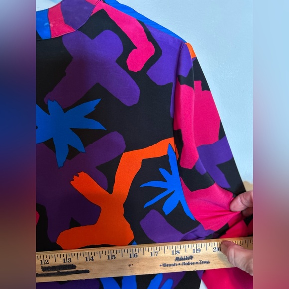 Vintage IB Diffusion ruched blouse - Picture 6 of 7